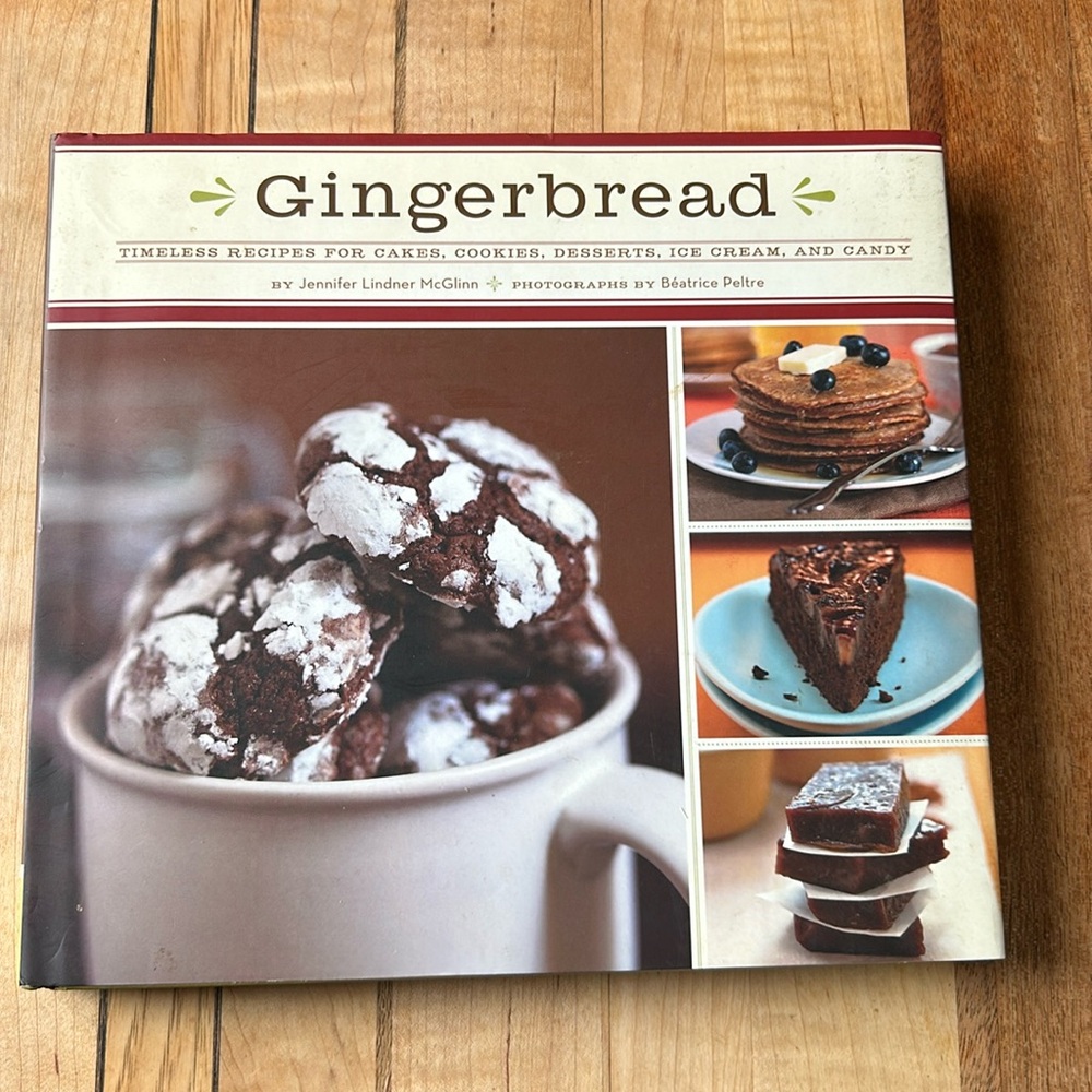 Gingerbread Hardcover Cookbook Desserts  Hardco Cookbook